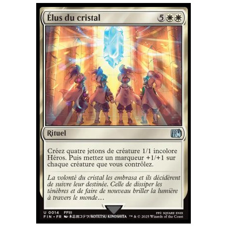 (Foil) Blanche - Élus du cristal (U) [FIN]