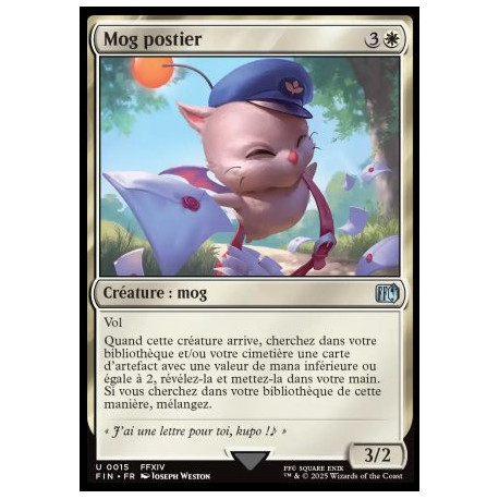 (Foil) Blanche - Mog postier (U) [FIN]