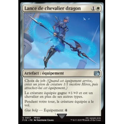 (Foil) Blanche - Lance de chevalier dragon (U) [FIN]