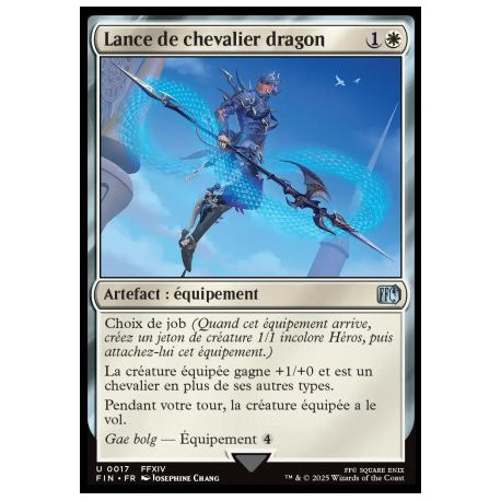 (Foil) Blanche - Lance de chevalier dragon (U) [FIN]