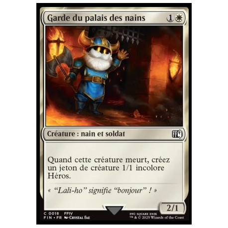 (Foil) Blanche - Garde du palais des nains (C) [FIN]