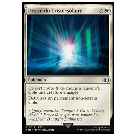 (Foil) Blanche - Destin du Criste-Solaire (C) [FIN]