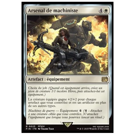 (Foil) Blanche - Arsenal de machiniste (R) [FIN]