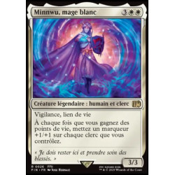 (Foil) Blanche - Minnwu, mage blanc (R) [FIN]