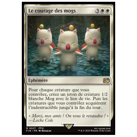 (Foil) Blanche - Le courage des mogs (V1) (R) [FIN]
