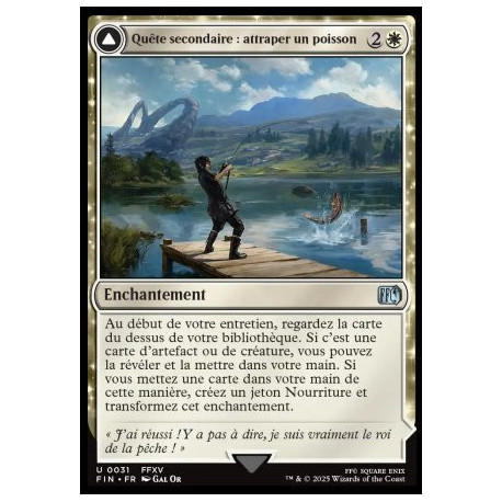 (Foil) Blanche - Quête secondaire : attraper un poisson // Camping et cuisine  (U) [FIN]