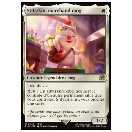 (Foil) Blanche - Stiltzkin, marchand mog (V1) (R) [FIN]