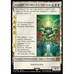 (Foil) Blanche - Invocation : chevaliers de la Table ronde (V1) (M) [FIN]