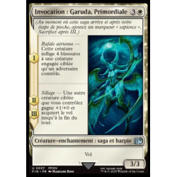 (Foil) Blanche - Invocation : Garuda, Primordiale (V1) (U) [FIN]