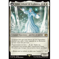 (Foil) Blanche - Venat, volonté de la planète // Hydaelyn, le Cristal-mère (V1) (R) [FIN]