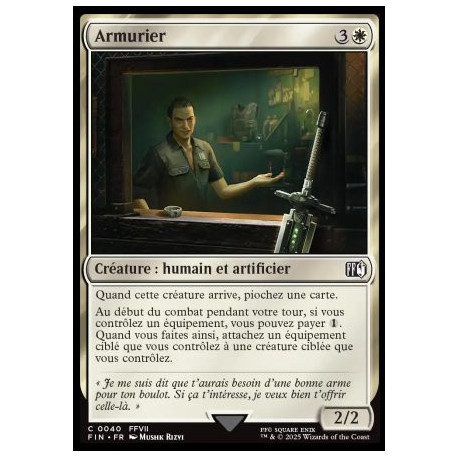 (Foil) Blanche - Armurier (C) [FIN]