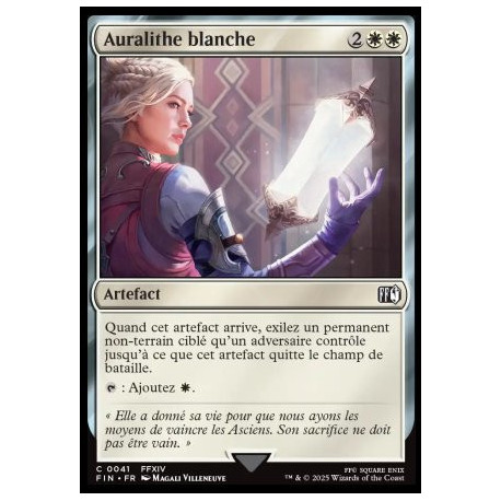 (Foil) Blanche - Auralithe blanche (C) [FIN]