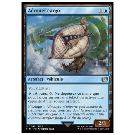 (Foil) Bleue - Aéronef cargo (U) [FIN]