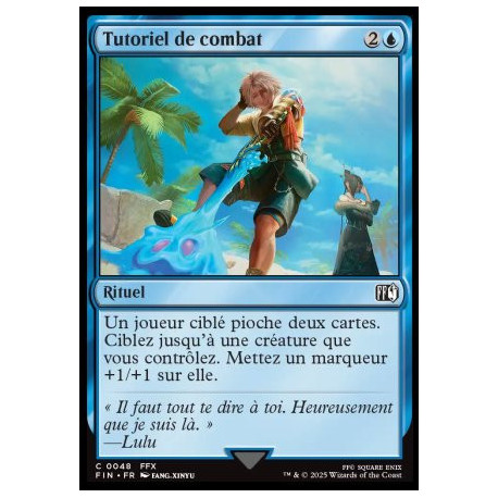 (Foil) Bleue - Tutoriel de combat (C) [FIN]