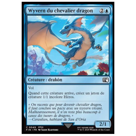 (Foil) Bleue - Wyvern du chevalier dragon (C) [FIN]