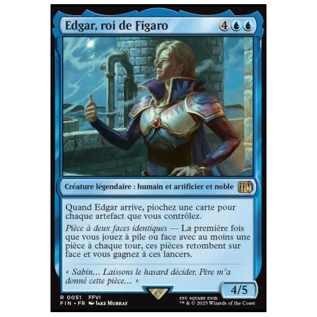 (Foil) Bleue - Edgar, roi de Figaro (R) [FIN]