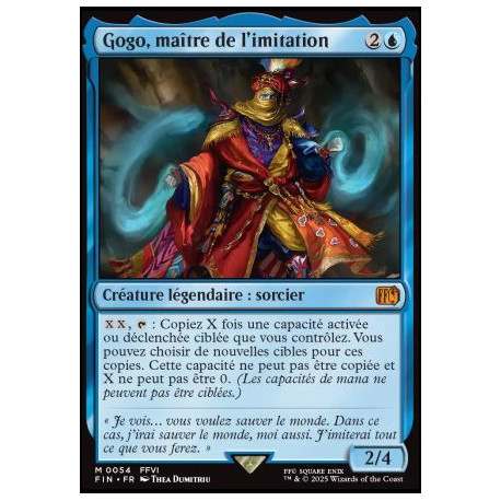 (Foil) Bleue - Gogo, maitre de l'imitation (V1) (M) [FIN]
