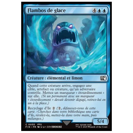 (Foil) Bleue - Flambos de glace (C) [FIN]