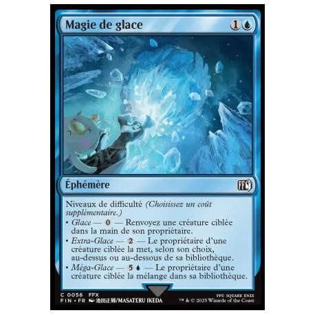 (Foil) Bleue - Magie de glace (C) [FIN]