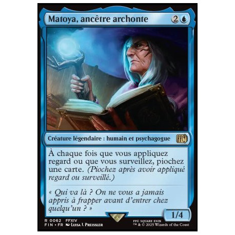(Foil) Bleue - Matoya, ancêtre archonte (R) [FIN]