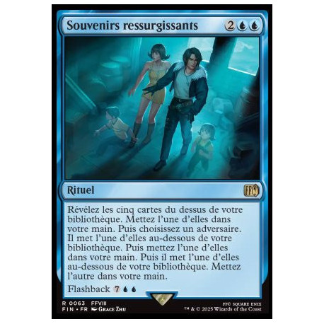 (Foil) Bleue - Souvenirs ressurgissants (V1) (R) [FIN]