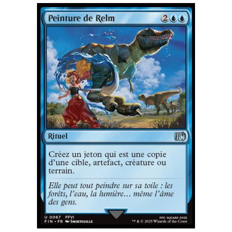 (Foil) Bleue - Peinture de Relm (U) [FIN]