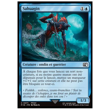 (Foil) Bleue - Sahuagin (C) [FIN]