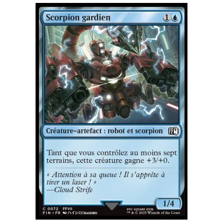 (Foil) Bleue - Scorpion gardien (C) [FIN]