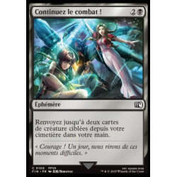 (Foil) Noire - Continuez le combat ! (C) [FIN]