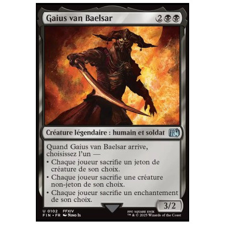 (Foil) Noire - Gaius van Baelsar (U) [FIN]