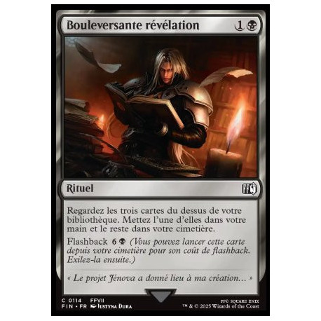 (Foil) Noire - Bouleversante Révélation (C) [FIN]