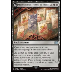 (Foil) Noire - Quête annexe : contrat de chasse // Yiazmat, contrat ultime (U) [FIN]