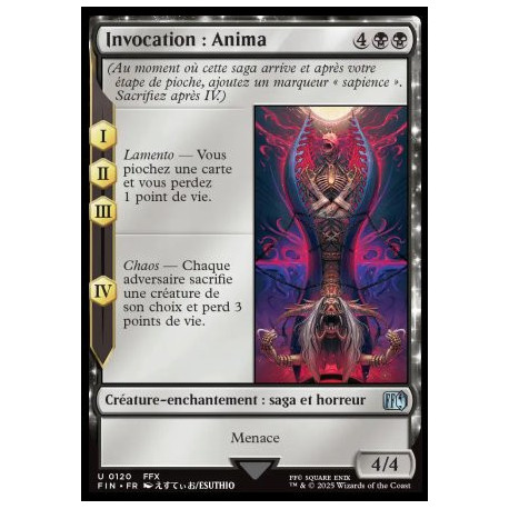 (Foil) Noire - Invocation : Anima (V1) (U) [FIN]