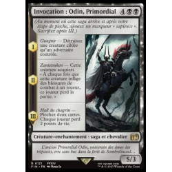 (Foil) Noire - Invocation : Odin, Primordial (V1) (R) [FIN]