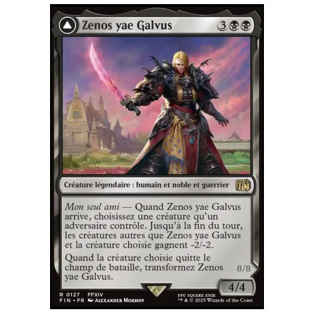 (Foil) Noire - Zenos yae Galvus // Shinryu, rival transcendant (V1) (R) [FIN]