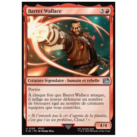 (Foil) Rouge - Barret Wallace (U) [FIN]