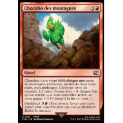 (Foil) Rouge - Chocobo des montagnes (C) [FIN]