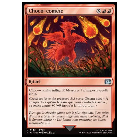 (Foil) Rouge - Choco-comète (U) [FIN]