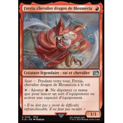 (Foil) Rouge - Freyja, chevalier dragon de Bloumécia (U) [FIN]