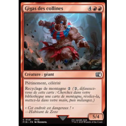 (Foil) Rouge - Gigas des collines (C) [FIN]