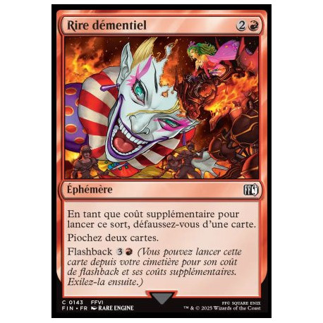 (Foil) Rouge - Rire démentiel (C) [FIN]