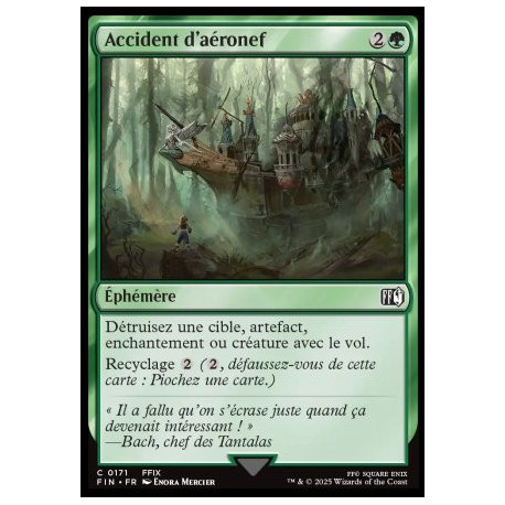 (Foil) Verte - Accident d'aéronef (C) [FIN]