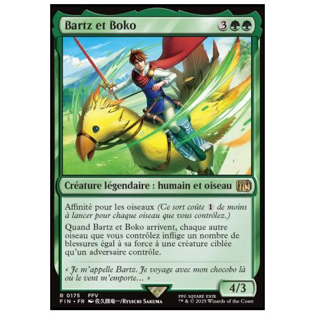 (Foil) Verte - Bartz et Boko (R) [FIN]