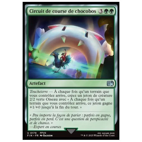 (Foil) Verte - Circuit de course de chocobos (U) [FIN]