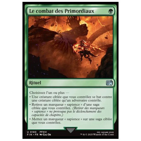 (Foil) Verte - Le combat des Primordiaux (V1) (U) [FIN]