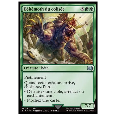 (Foil) Verte - Béhémoth du colisée (U) [FIN]
