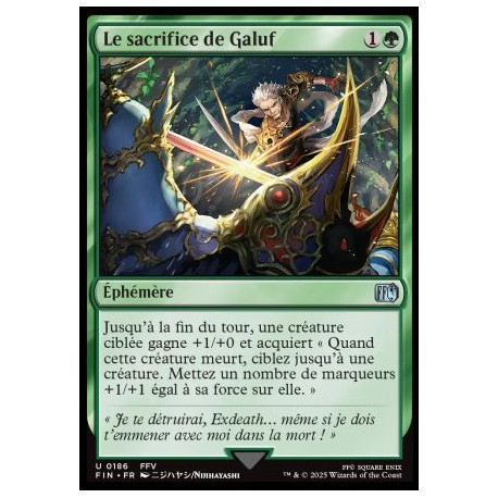 (Foil) Verte - Le sacrifice de Galuf (U) [FIN]