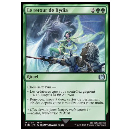 (Foil) Verte - Le retour de Rydia (U) [FIN]
