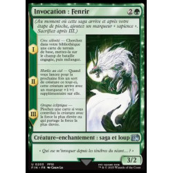 (Foil) Verte - Invocation : Fenrir (V1) (U) [FIN]