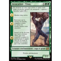 (Foil) Verte - Invocation : Titan (V1) (R) [FIN]
